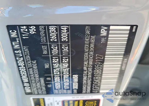 2025 Mercedes-Benz Gle Coupe 450 4Matic from USA, damaged, VIN 4JGFD5KB1SB359127